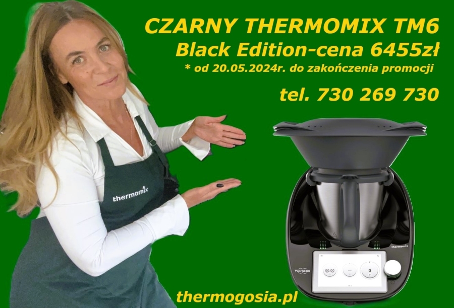 PROMOCJA THERMOMIX KRAKÓW-CZARNY THERMOMIX TM6!!!